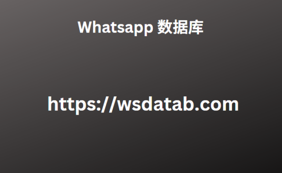 Whatsapp 数据库